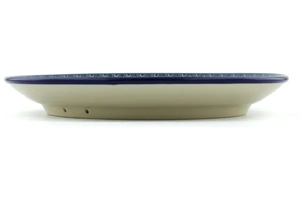 10½-inch Dinner Plate - Gorgeous Peacock Feather