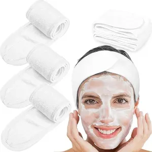 100% Biodegradable Bamboo and Cotton Reusable Makeup Headband