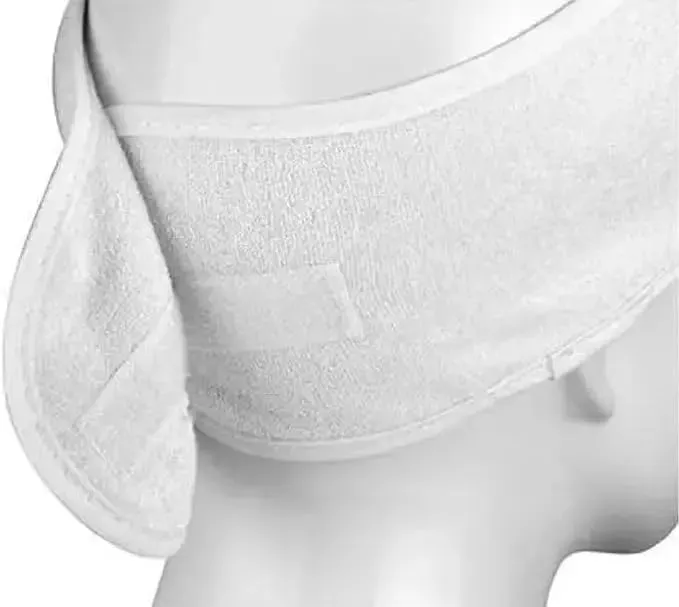 100% Biodegradable Bamboo and Cotton Reusable Makeup Headband