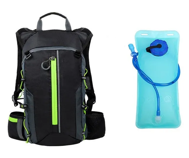 10L Reflecting Backpack/Water Bag & Adjustable Shoulder & Waist Straps