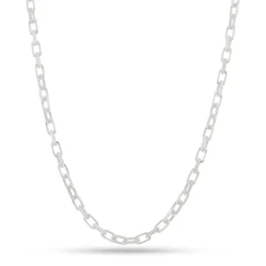 3mm Italian Sterling Silver Anchor Chain