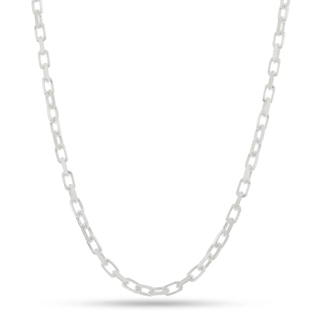 3mm Italian Sterling Silver Anchor Chain