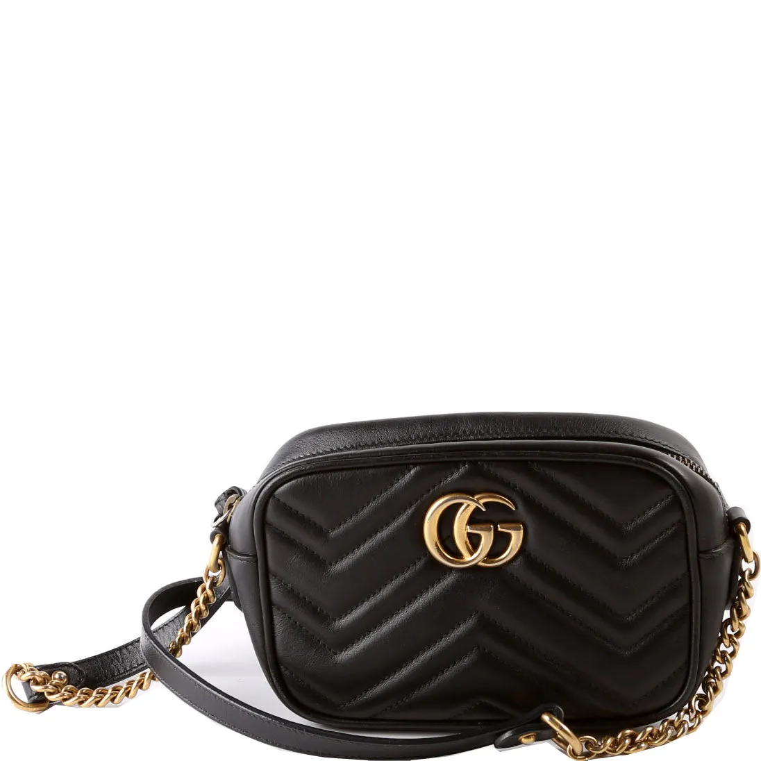 448085 Marmont Mini Camera Bag Black
