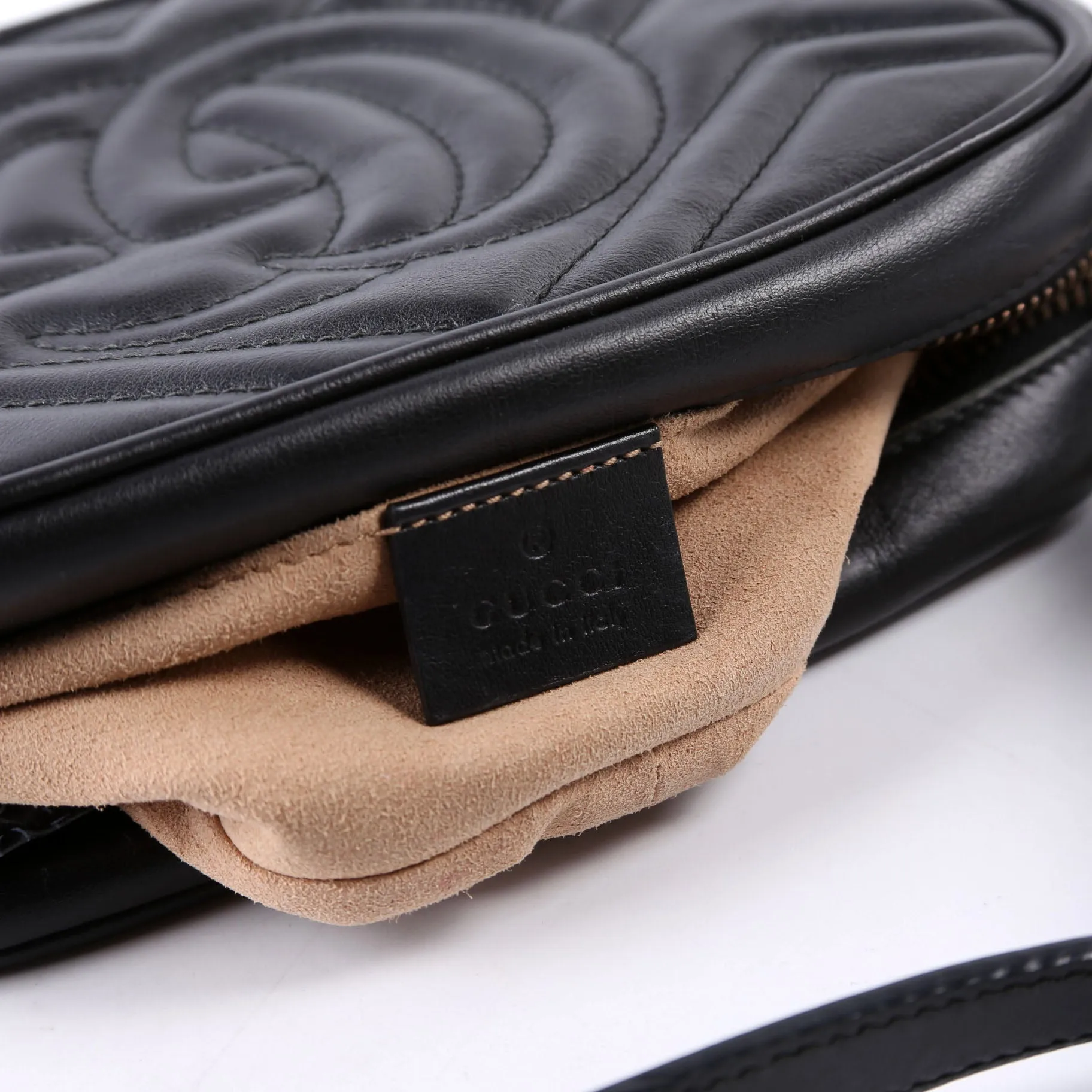 448085 Marmont Mini Camera Bag Black