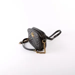 448085 Marmont Mini Camera Bag Black