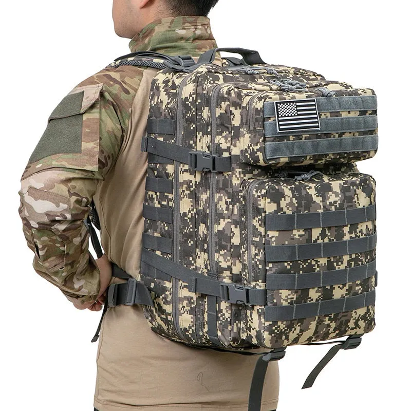 900D Tactical MOLLE Military Assault Bug Out Backpack Waterproof 50L