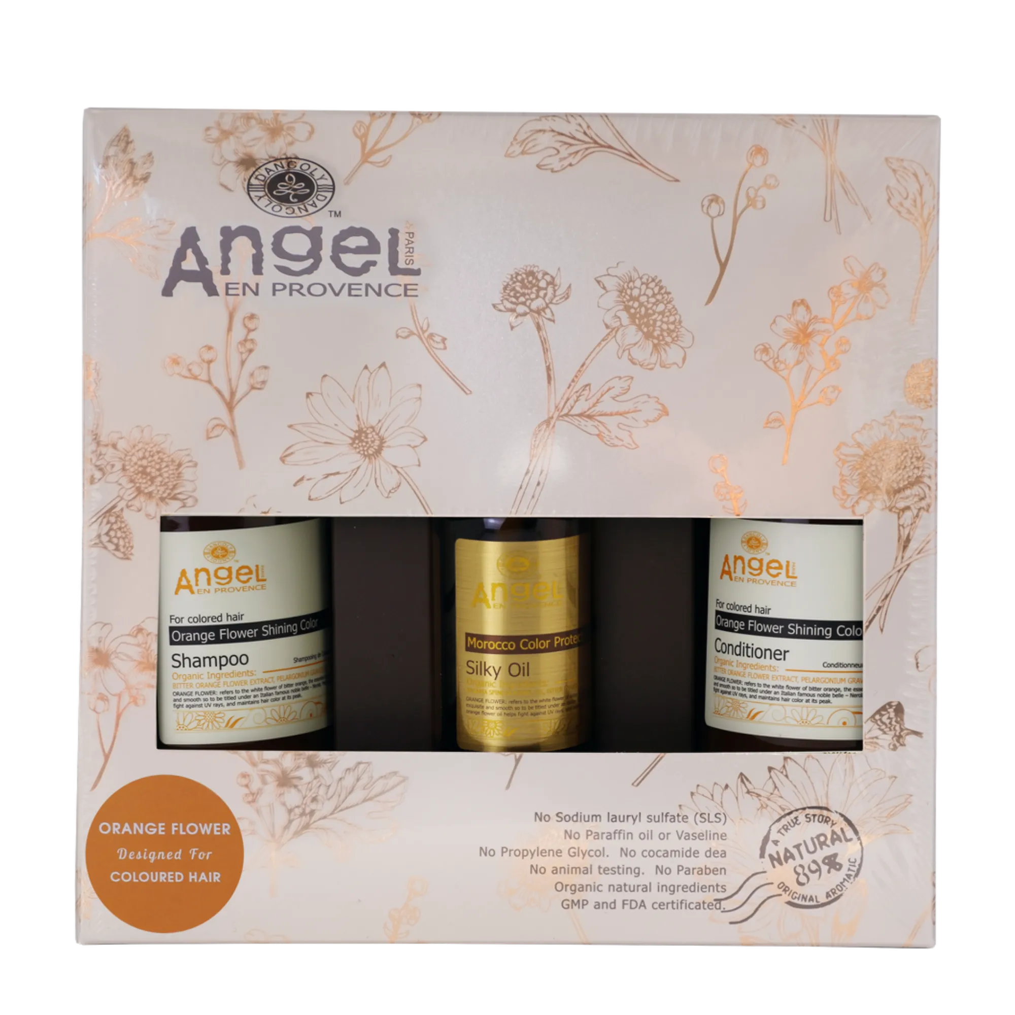 Angel En Provence Orange Flower Silky Oil Trio Gift Pack