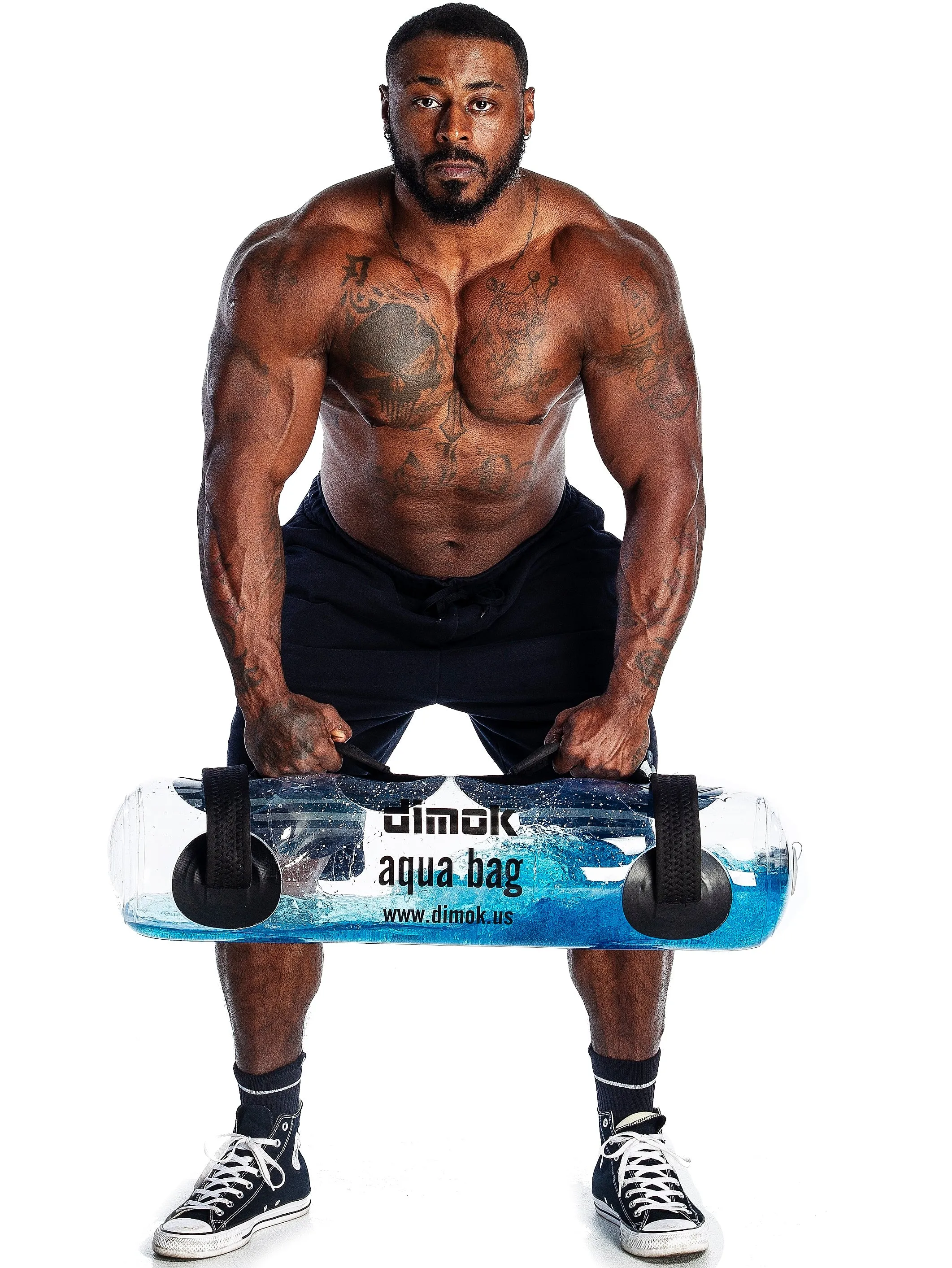 Aqua Bag SandBag For Fitness Equipment w Water - Home Gym Workout Sand Bag Training