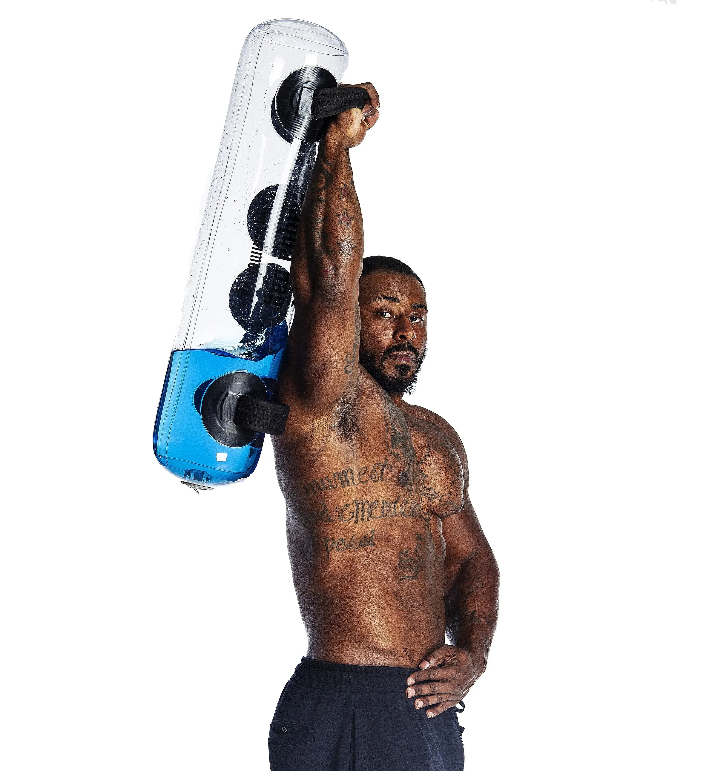 Aqua Bag SandBag For Fitness Equipment w Water - Home Gym Workout Sand Bag Training
