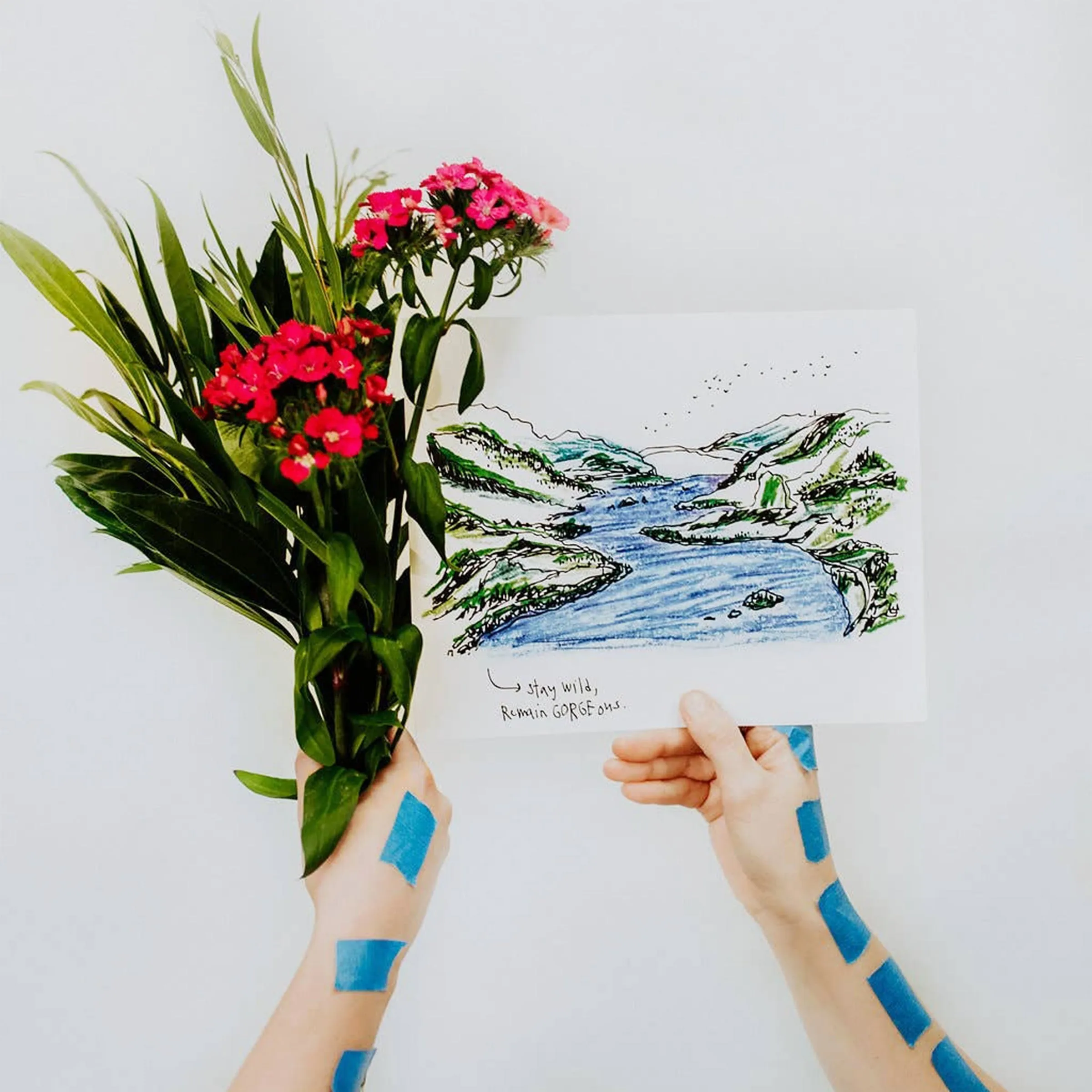 Artjaden: Remain Gorgeous Print