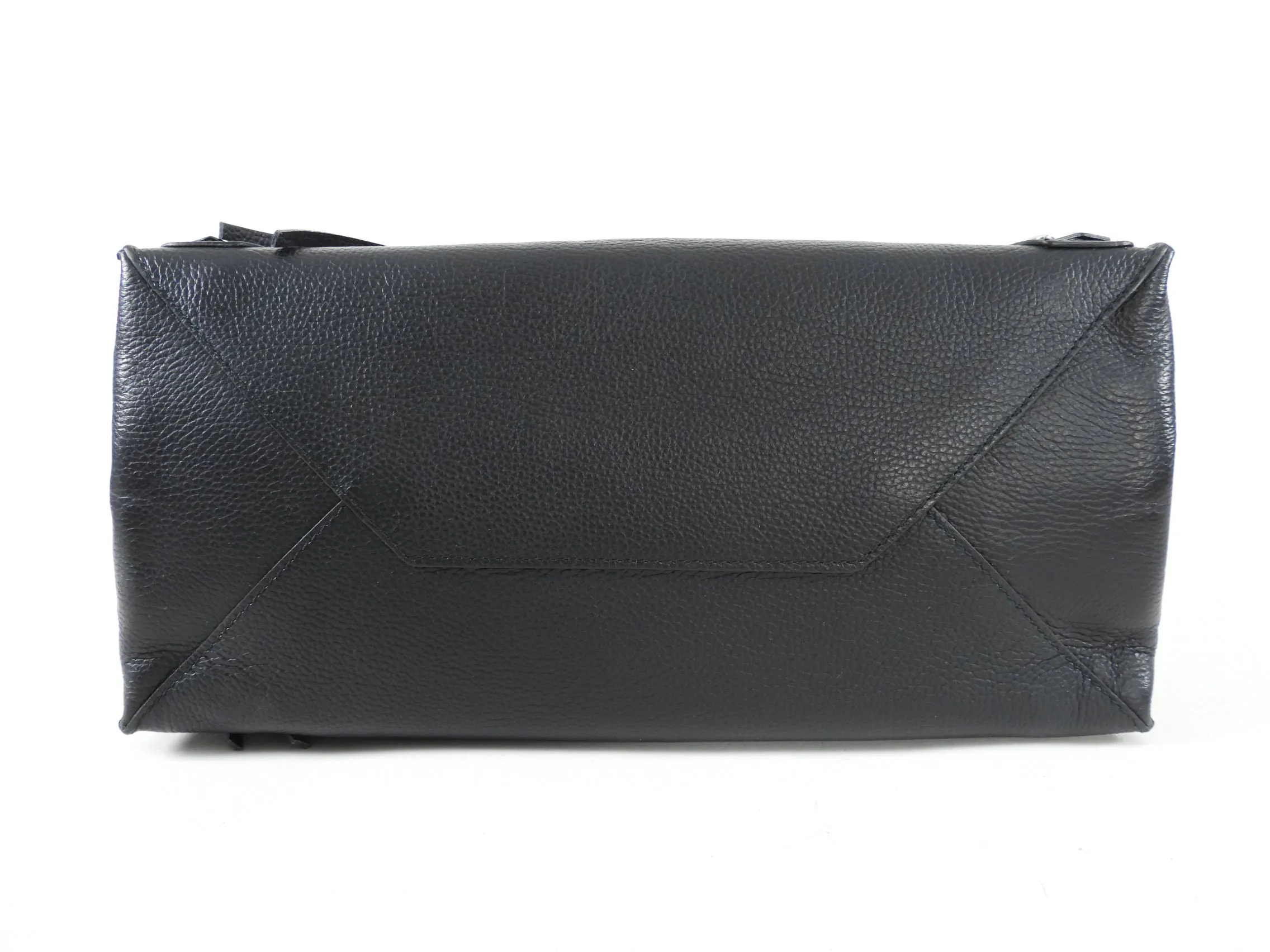 Balenciaga Black and Red Papier A5 Zip Around Tote Bag