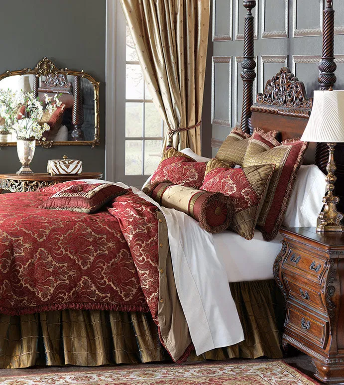 Barrington Regal Damask Comforter (Super King 114x98)