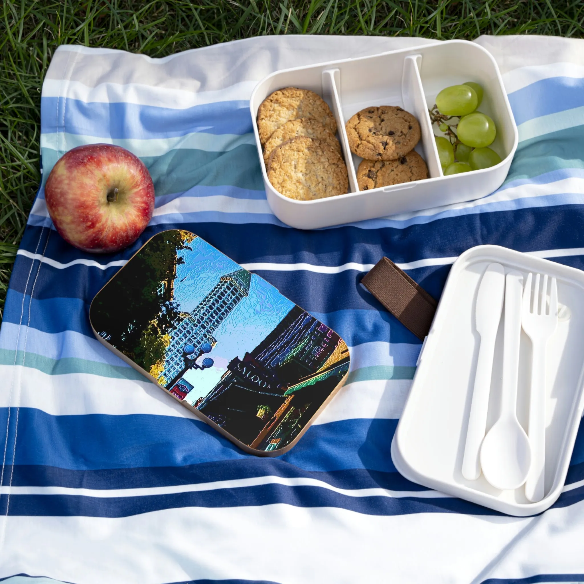 Bento Lunch Box ...  Pioneer Square & Smith Tower ... 'That World Famous View' ... Colleague Supplied Photo ... Original Works ...