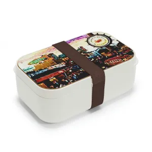 Bento Lunch Box ...  "No.9 Fishermen's Grotto - Fishermen's Wharf, SF, California" ... Family Archives: 1970's ... Original Works ...
