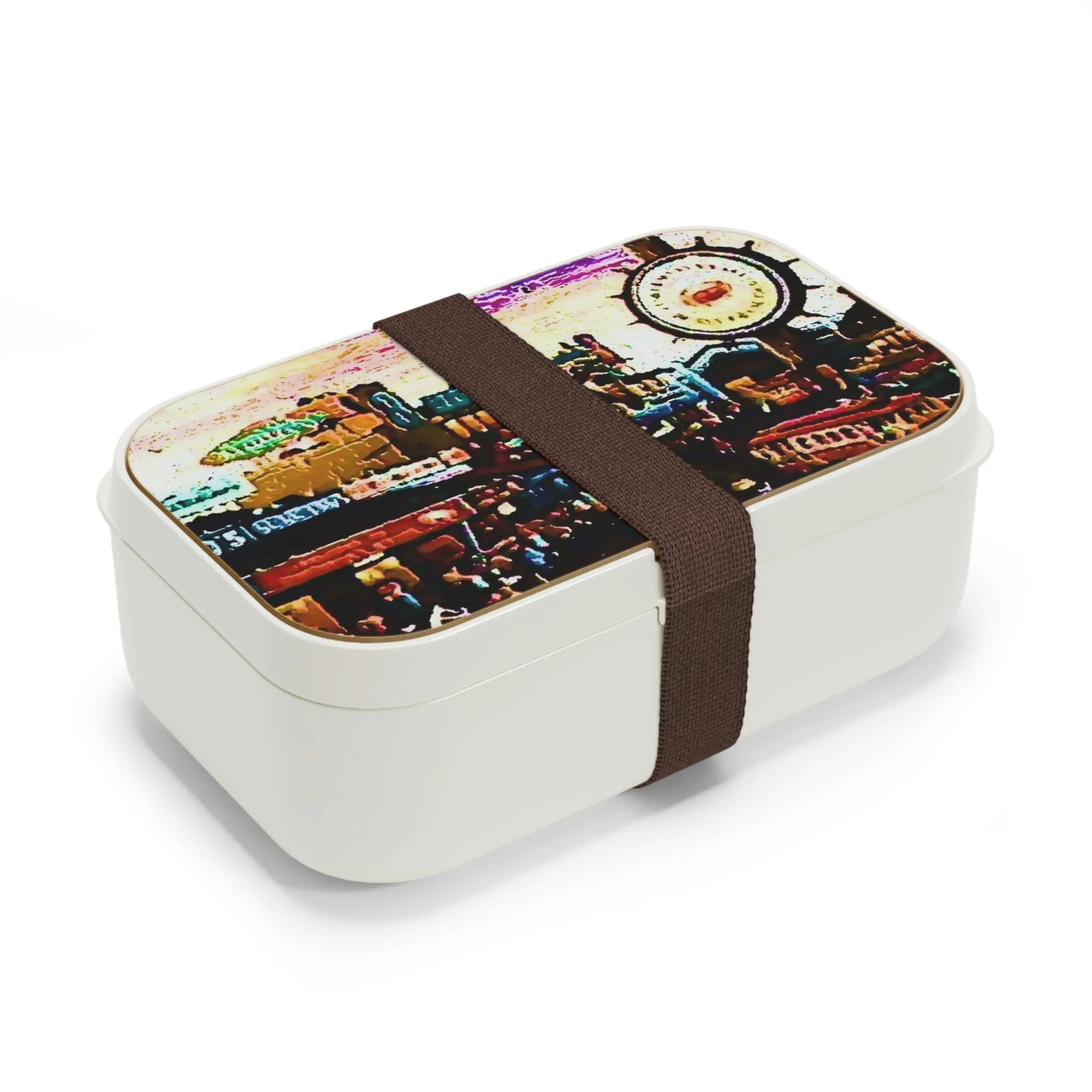 Bento Lunch Box ...  "No.9 Fishermen's Grotto - Fishermen's Wharf, SF, California" ... Family Archives: 1970's ... Original Works ...