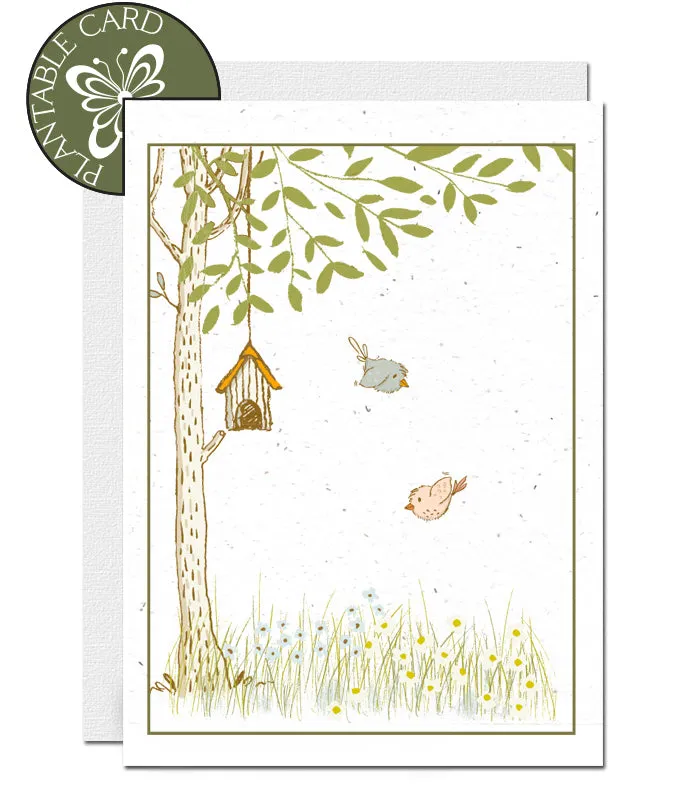 Blank Plantable Card - Wildflower Meadow