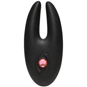 Body Bling - Clit Cuddler Mini-Vibe in Second  Skin Silicone - Pink