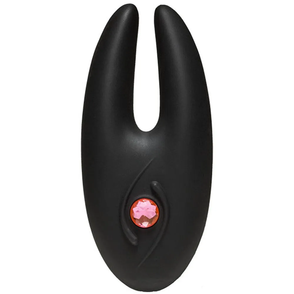Body Bling - Clit Cuddler Mini-Vibe in Second  Skin Silicone - Pink