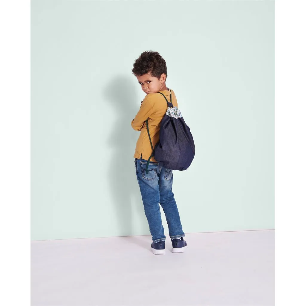 Burda Style Pattern 9256 School Cone, Pencil Case and Gym Bag B9256