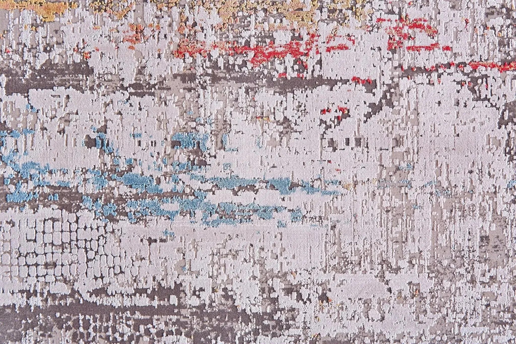 Cadiz 8663903F Grey/Red Rug