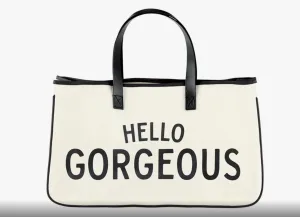 Canvas Tote - Hello Gorgeous