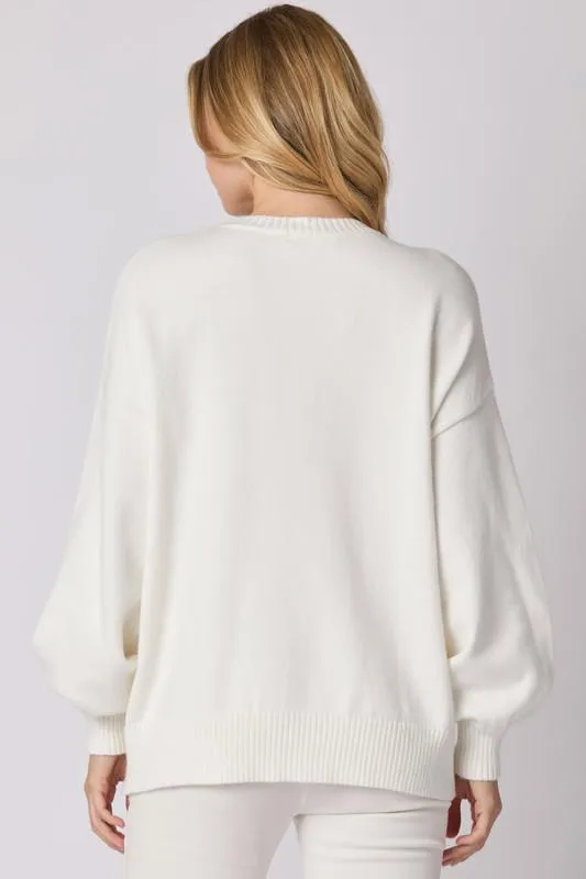 Christmas Bow Sweater