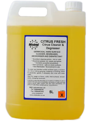 Citrus Fresh RTU - Orange Cleaner & Degreaser ready to use
