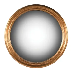 Convex Mirror Gold 80 cm