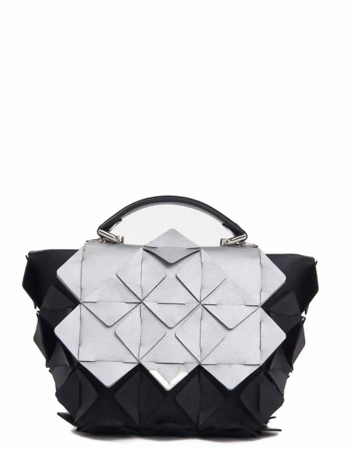 Diamond Bag Crystal Black & Silver