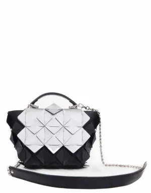 Diamond Bag Crystal Black & Silver