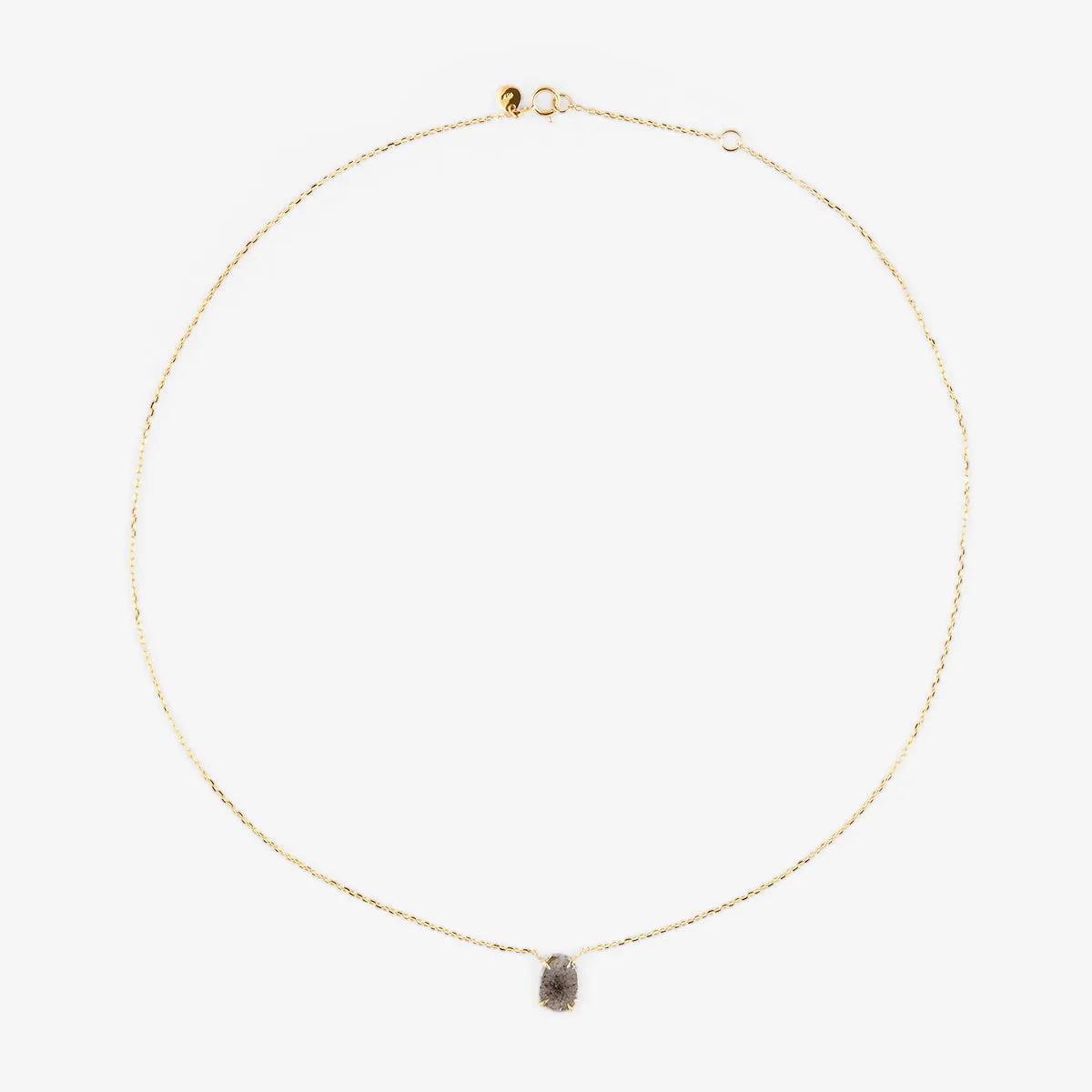 DN2-OOAK | 0.70 Carat One-of-a-Kind Diamond Slice Necklace