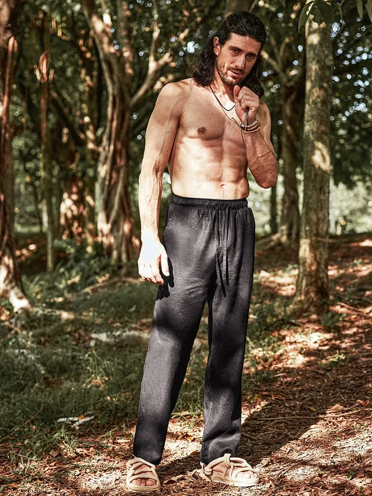 Eco-friendly Cozy 100% Linen Pants