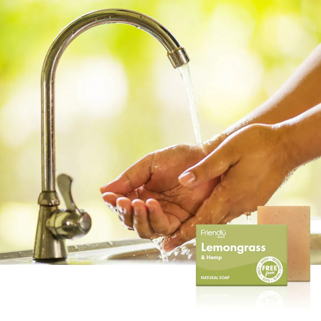 Eco Friendly Natural Lemongrass Soap Bar, Friendly Soap
