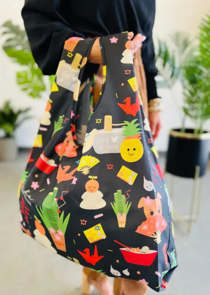 EDEN IN LOVE - Da New Year Gang Reusable Tote Bag