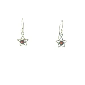 Ella, Star Earrings Sterling Silver