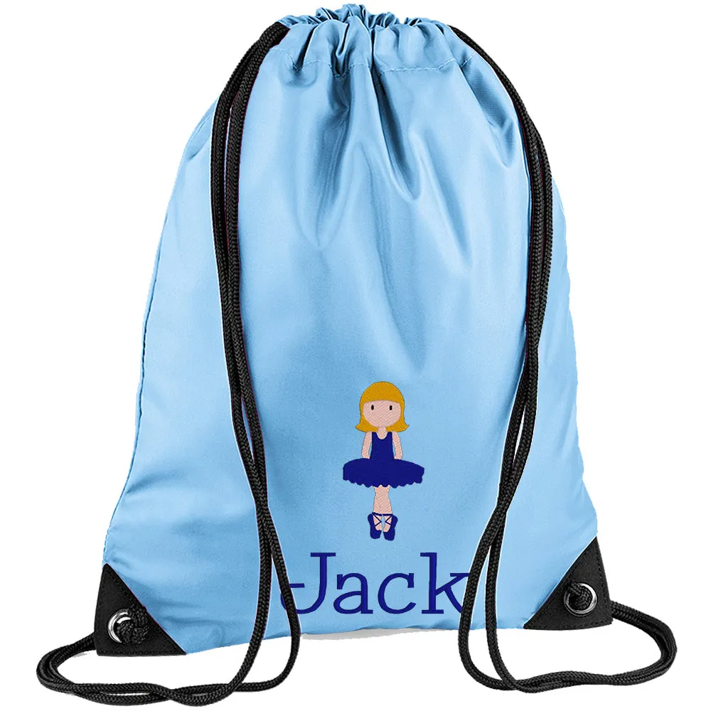 Embroidered PE Bag - Dancer