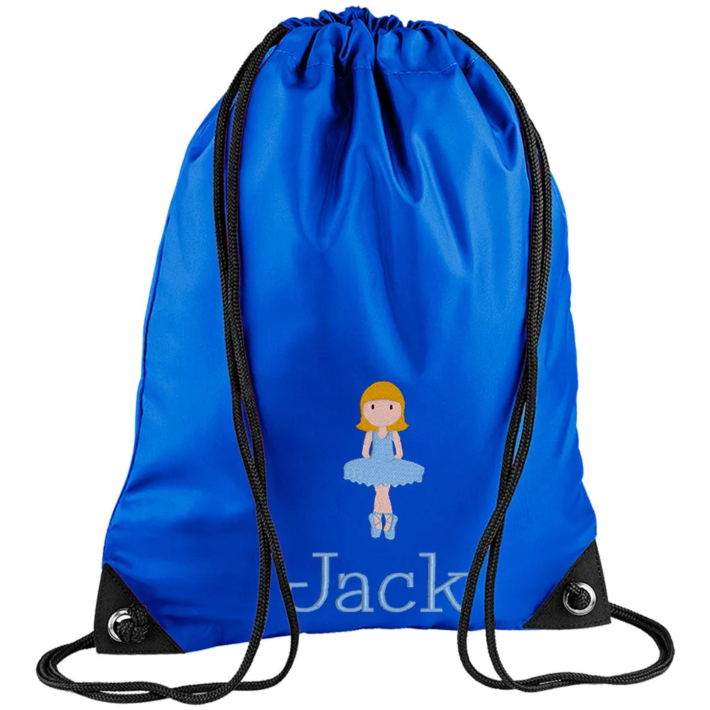 Embroidered PE Bag - Dancer