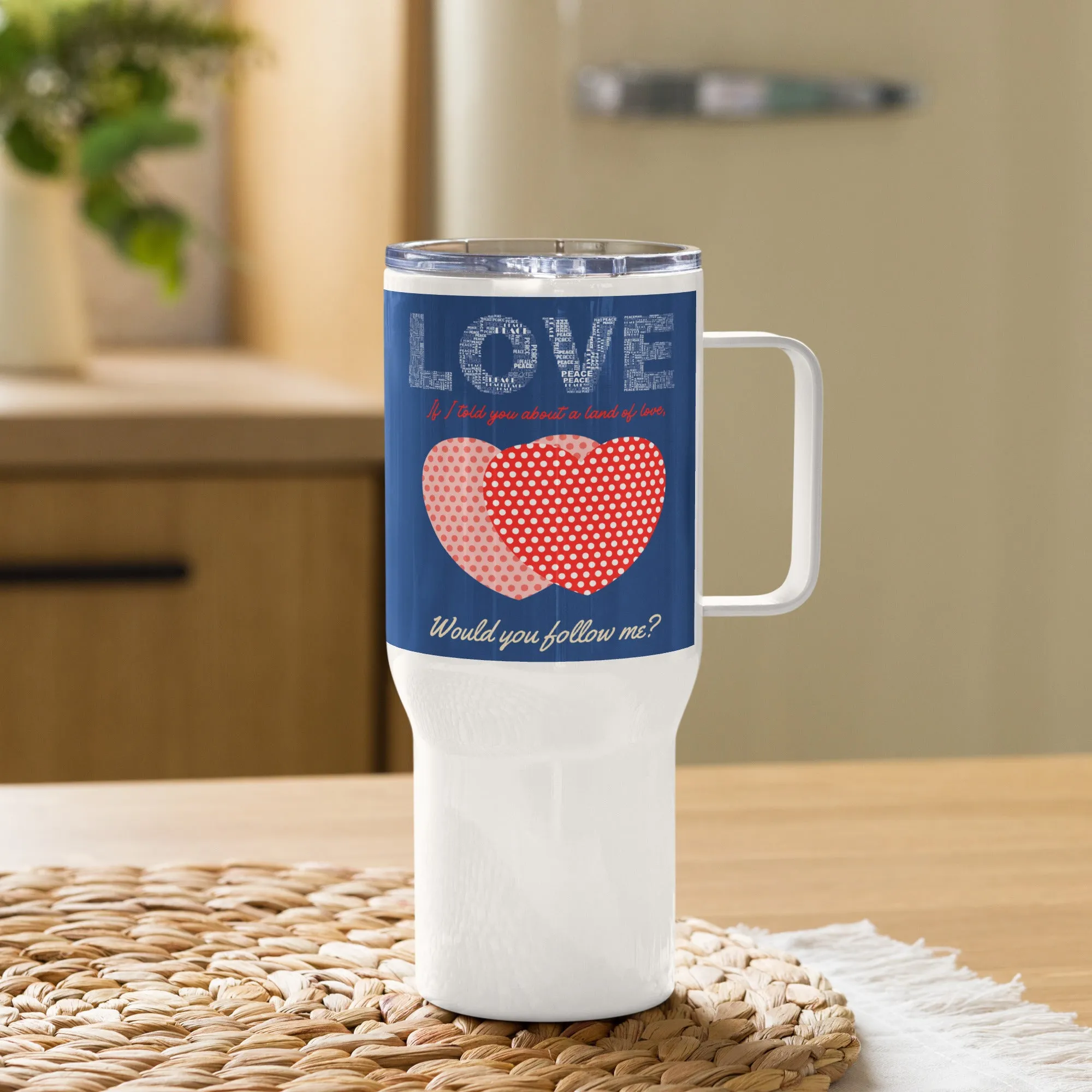 Eternal Love, BPA free Travel mug