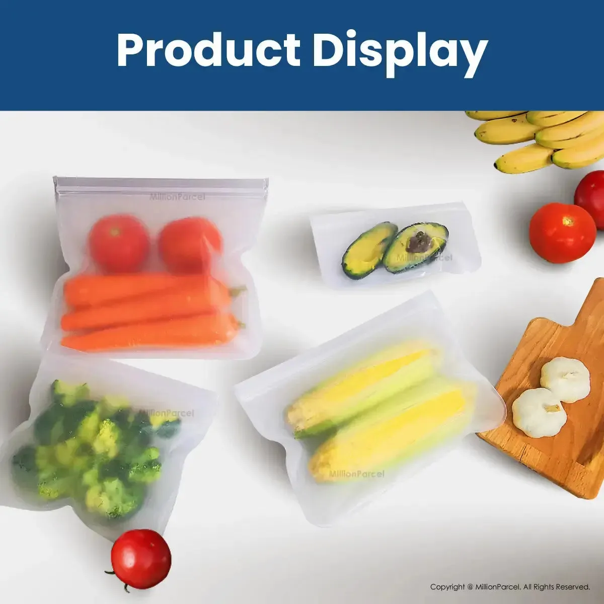 EVA Food Zipper Bag