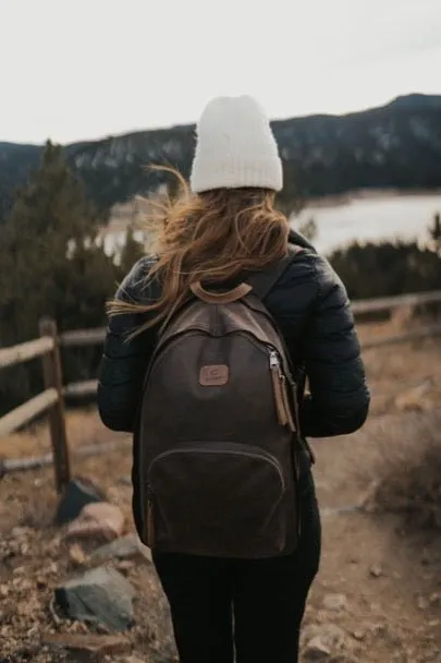 Everyday Camera Backpack Brown