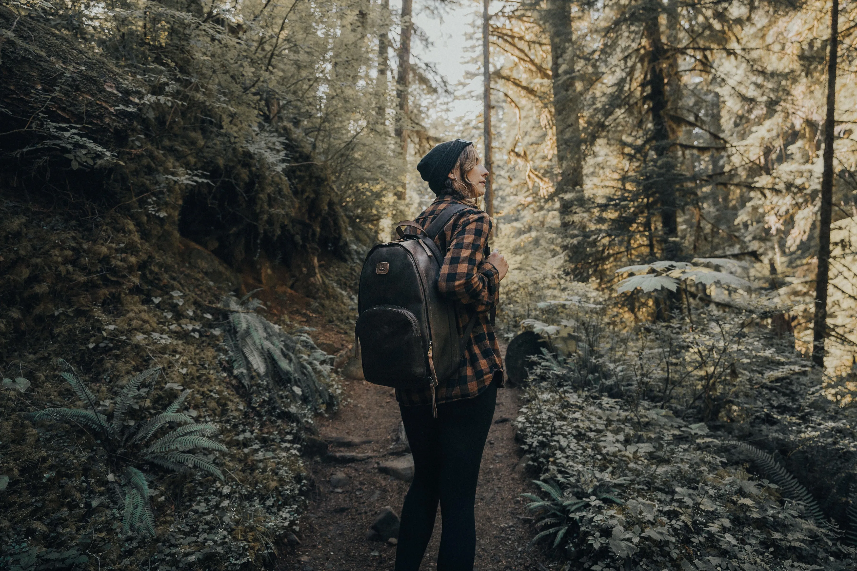 Everyday Camera Backpack Brown