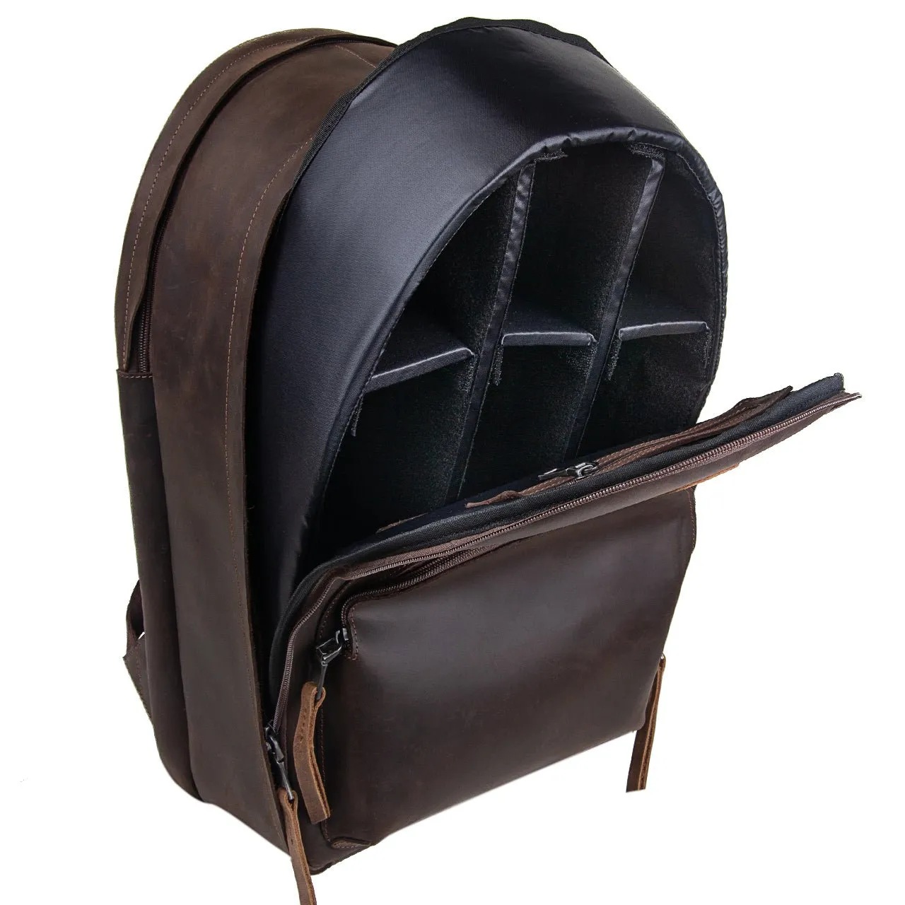 Everyday Camera Backpack Brown