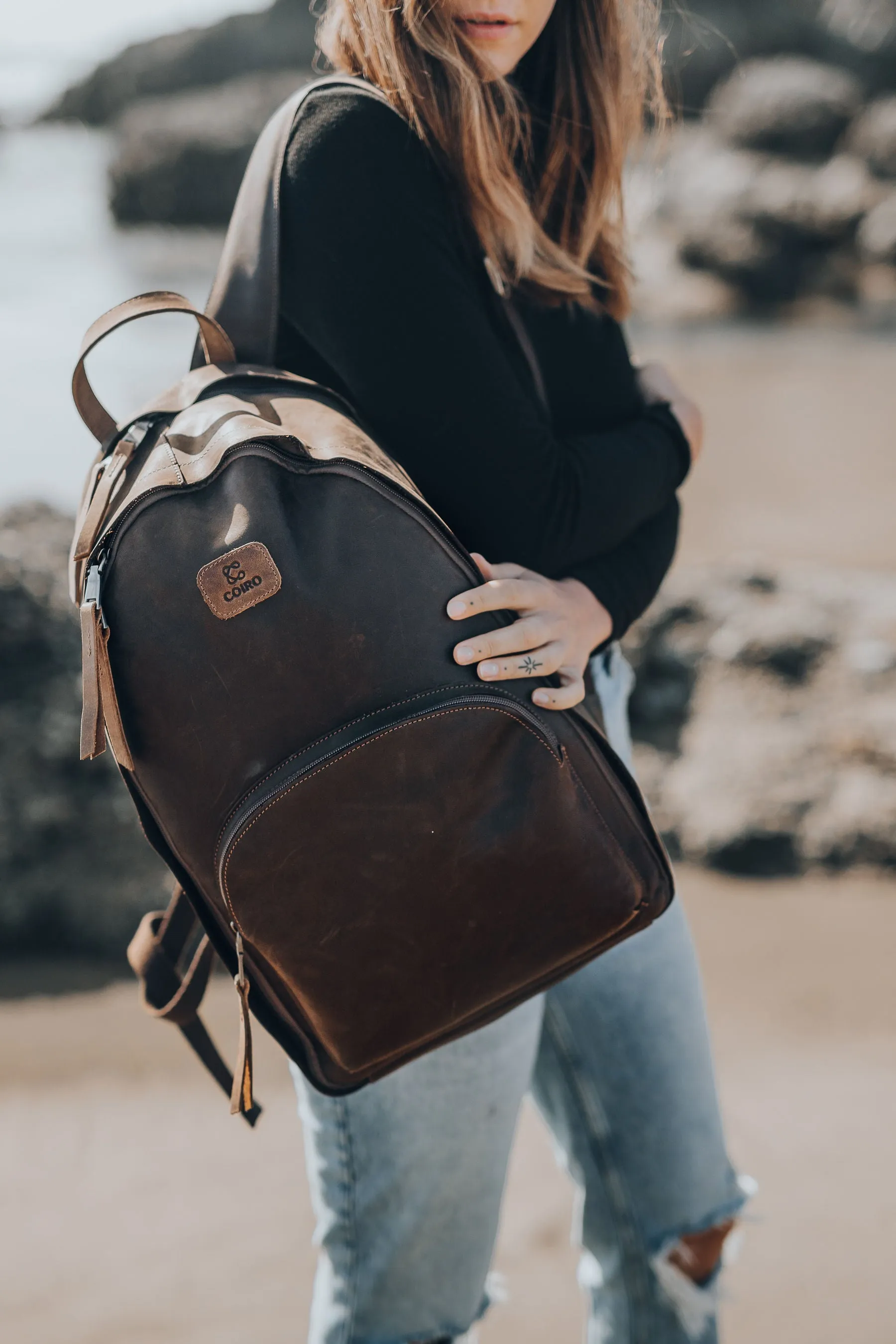 Everyday Camera Backpack Brown