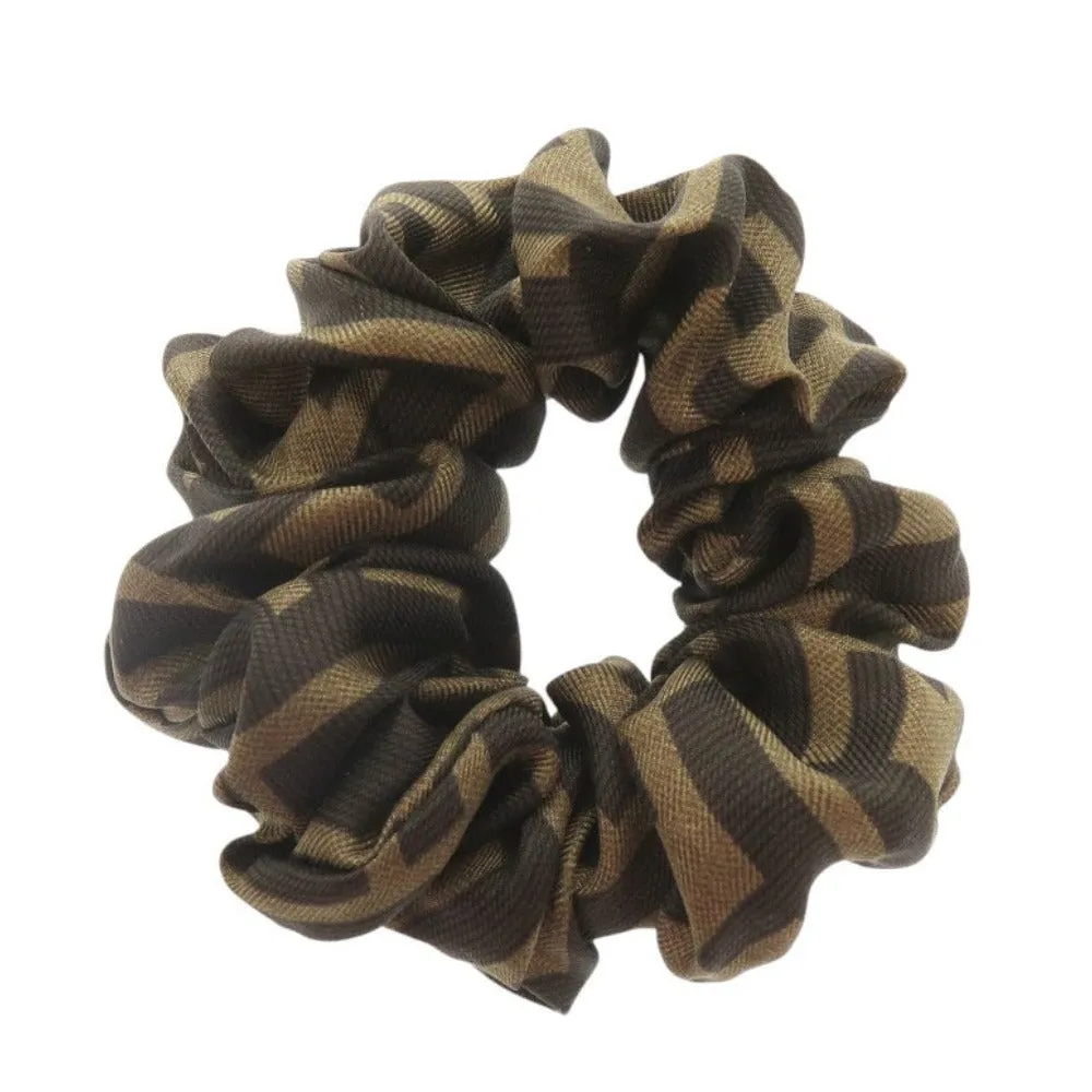 FENDI Other fashion goods silk Brown Zucca Pattern