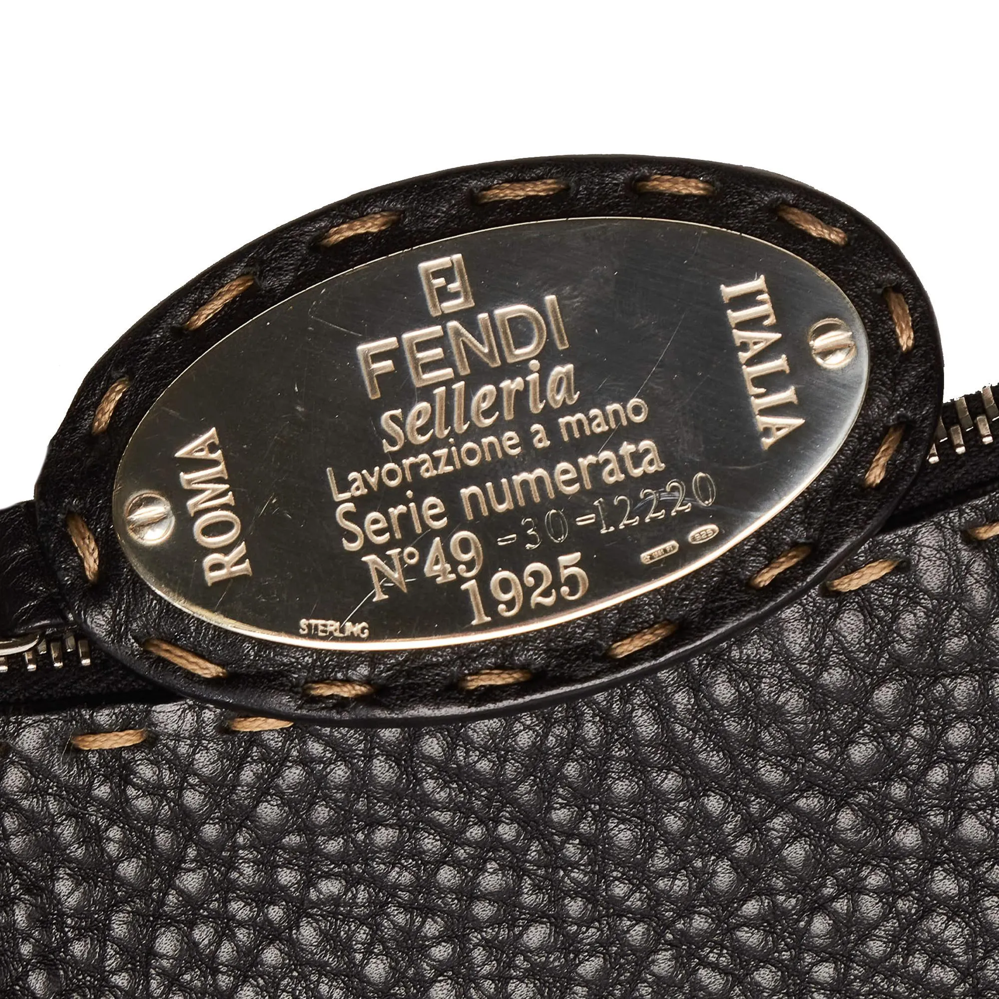 Fendi Selleria Leather Shoulder Bag (SHG-29296)