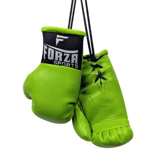 Forza Sports Mini Boxing Gloves - Lime Green