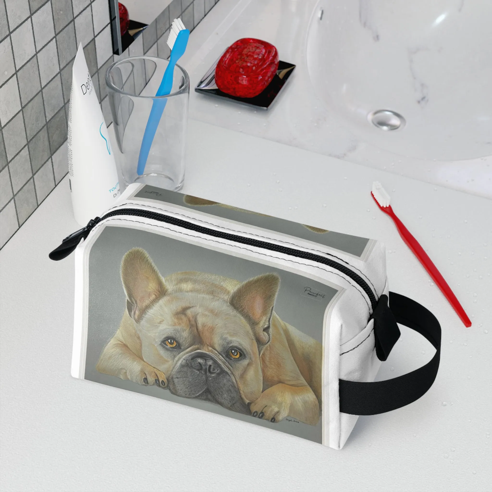 French Bulldog Toiletry Bag