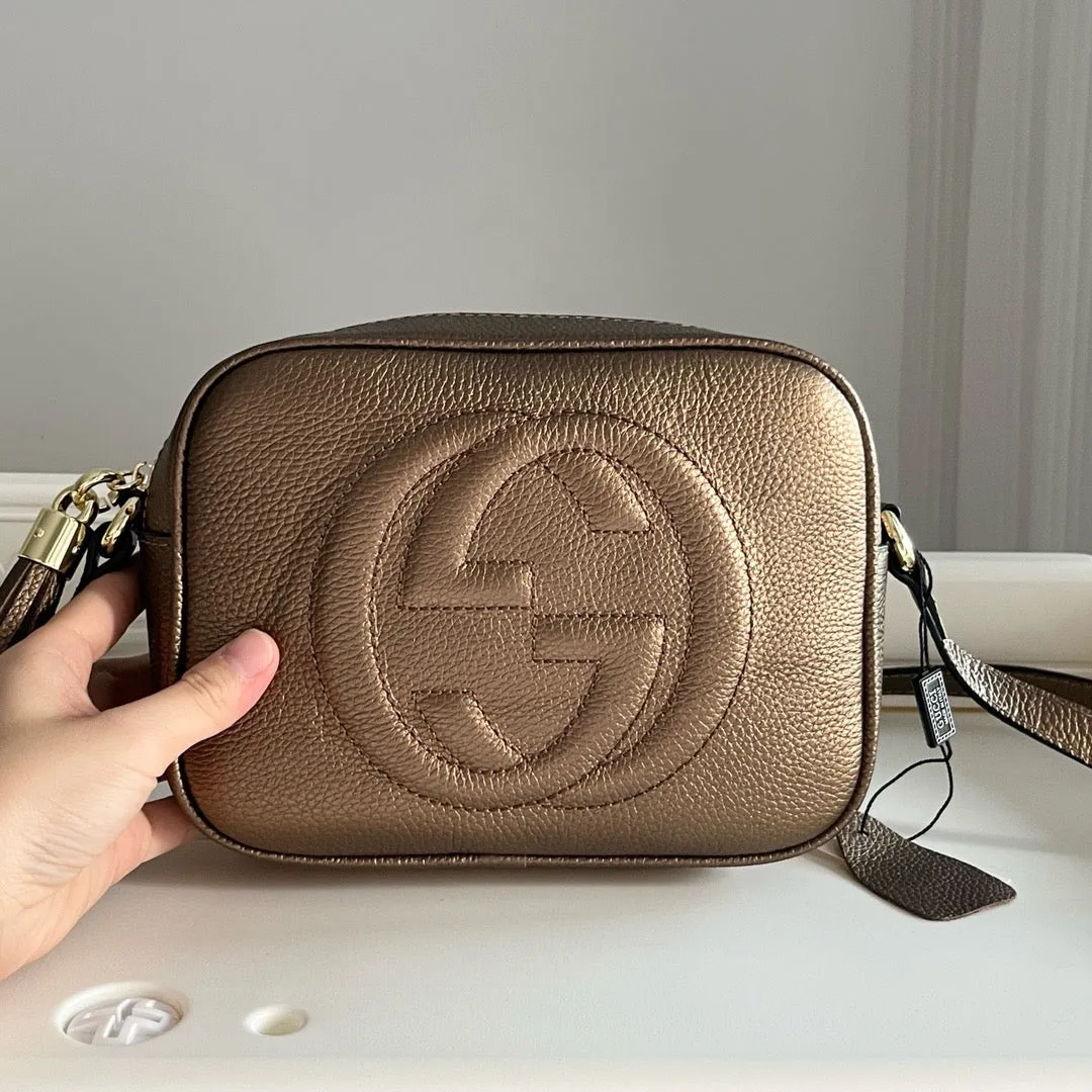 GC674 GG Disco Soho Shoulder Bag / 8.3x5.9x2.7inch