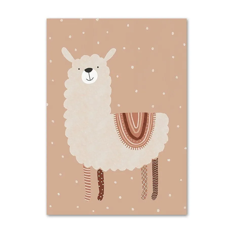 Gorgeous Nursery Wall Art Canvas Prints (40x60cm)