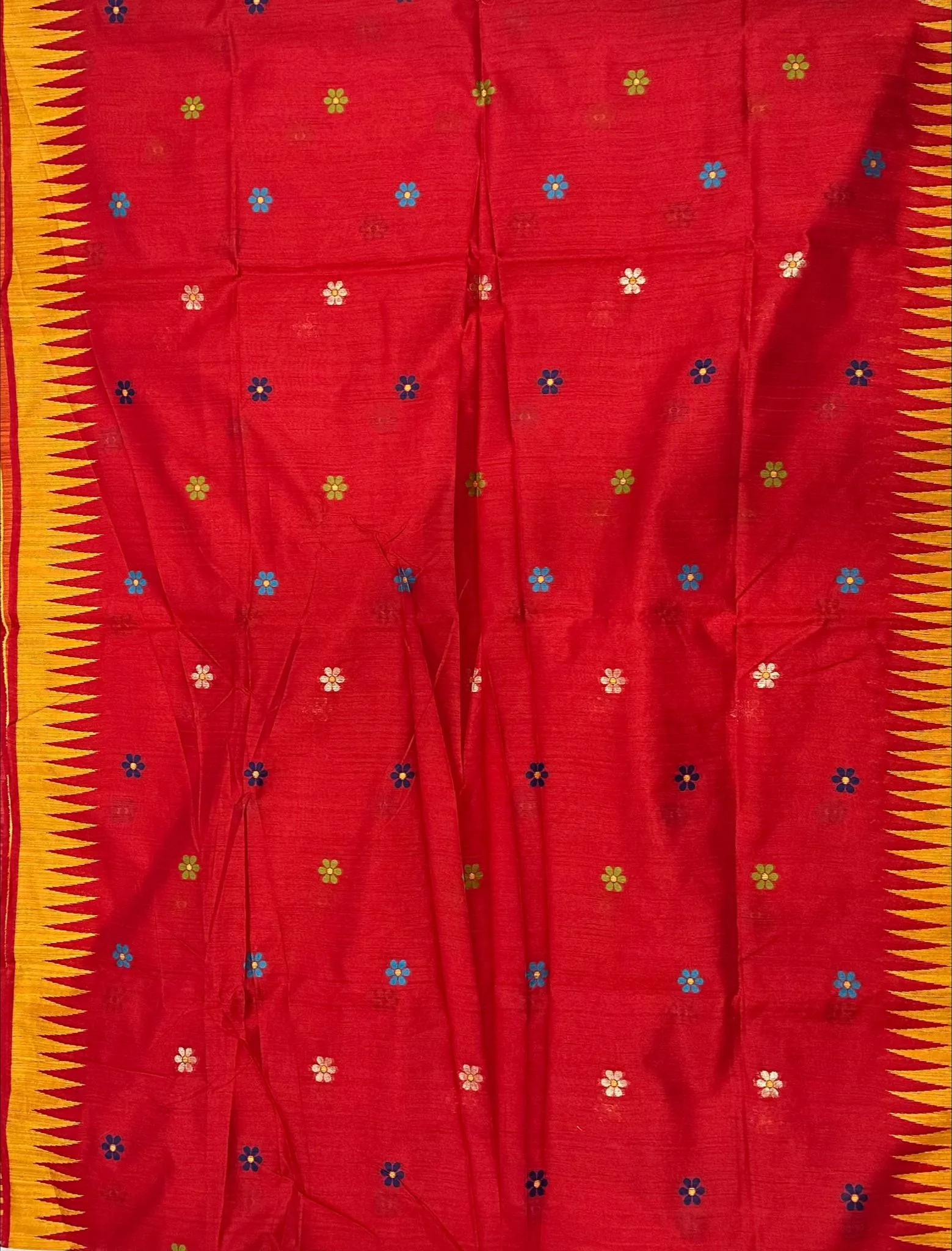 Gorgeous Partywear Jamdhani Tussar Silk Saree